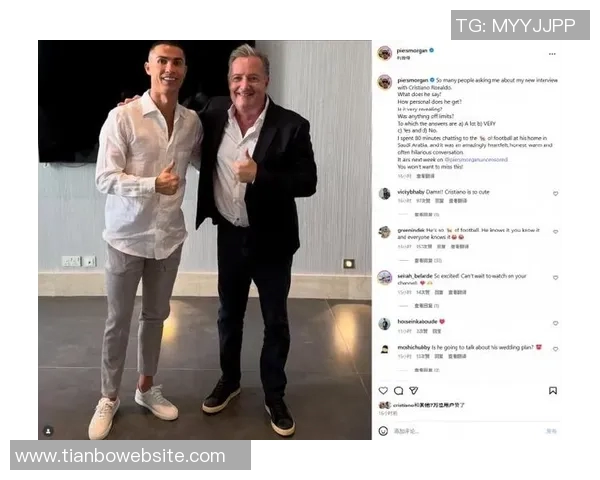 摩根发布C罗专访数据全平台浏览量突破165亿引发热议